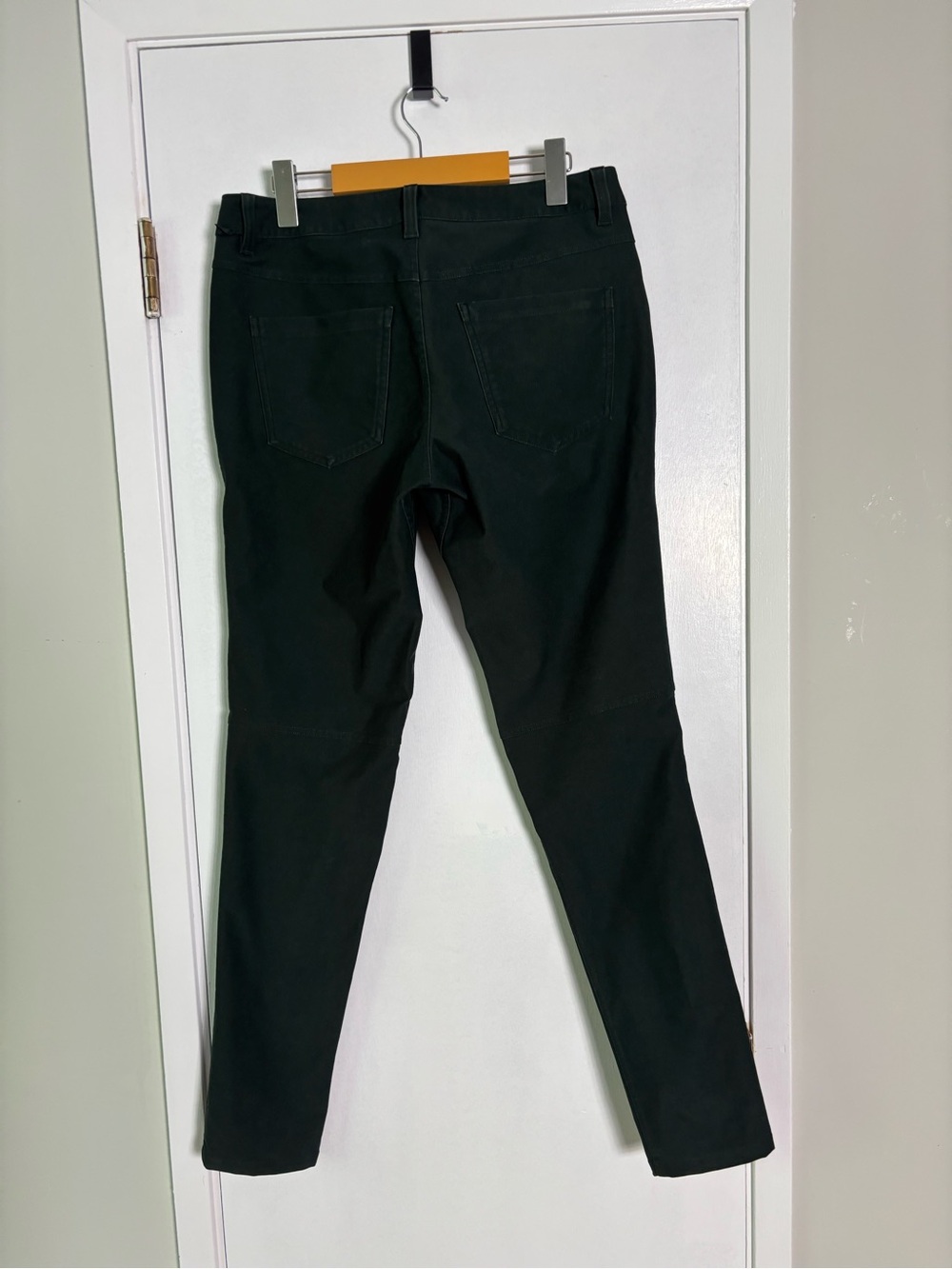 Lululemon ABC Skinny Pant 31 Dark Olive Reflective Cuff Stretch 5 Pocket - Picture 6 of 16